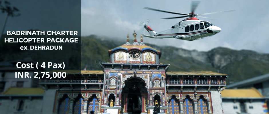 Book Badrinath Charter Helicopter Package