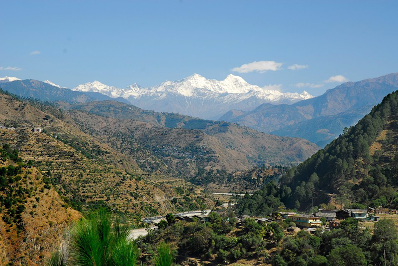 View of Yamuna Valley