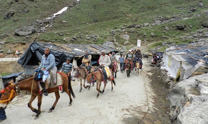 Rain stops, people breathed a sigh of relief in Char Dham