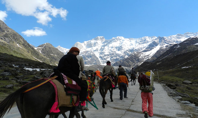 Change weather condition helping Chardham Yatra