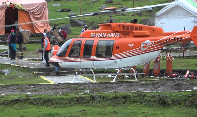 Private Helicopter Service to Kedarnath