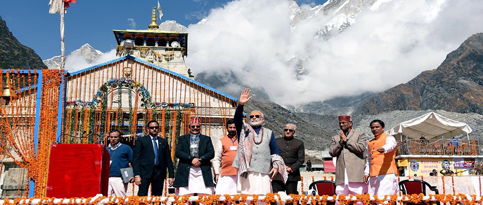 Modi in Kedarnath