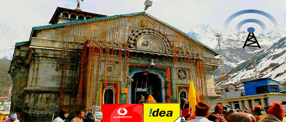 Idea and Vodafone services now available in Kedarnath