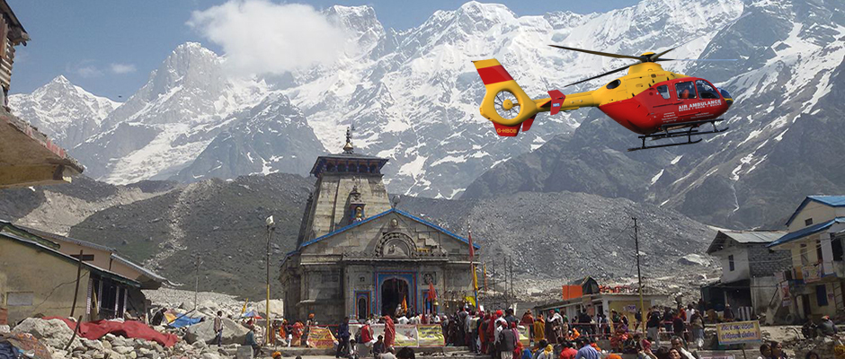 Kedarnath pilgrims will get Heli Ambulance service in an emergency